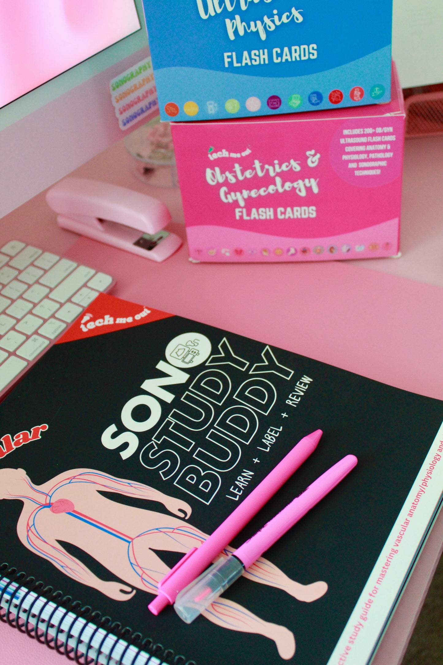 Sono Study Buddy Physical Book: Vascular Edition