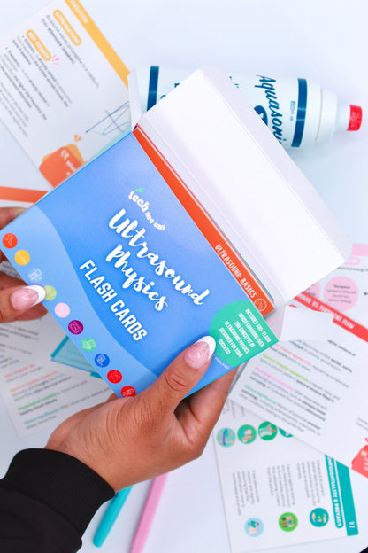 Ultrasound Physics Study Flash Cards