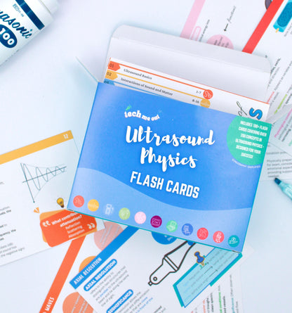 Ultrasound Physics Study Flash Cards