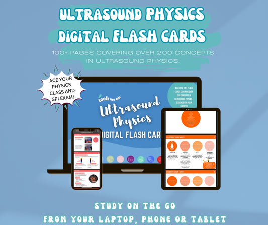 Digital Ultrasound Physics Flash Cards