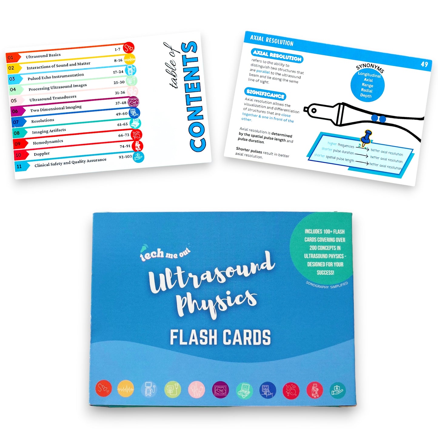 Ultrasound Physics Study Flash Cards